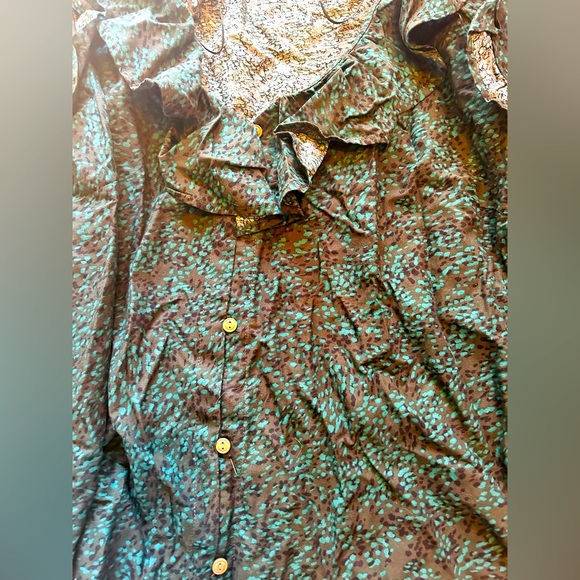 BNWT Terra & Sky blouse sz 3x - Picture 4 of 4